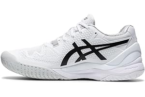 ASICS Resolution 8 Scarpa da Tennis per Campi Veloci per Donna Blu Azzurro