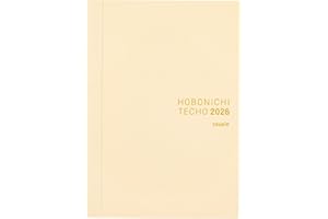 ほぼ日 Hobonichi Techo 2026 Libro para primos - A5, inglés, diario, semanal, inicio de enero, inicio de lunes, planificador