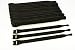 Produktbild 50 Stück Kabel Klettband Kabelbinder schwarz 300 x 25 mm