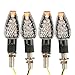 Produktbild 4 x 14 LED Mini Blinker mit E PRÜFZEICHEN Motorrad ATV Roller Quad Universal Mortoradblinker Blinkleuchte Gelb Licht 12V Schwarz