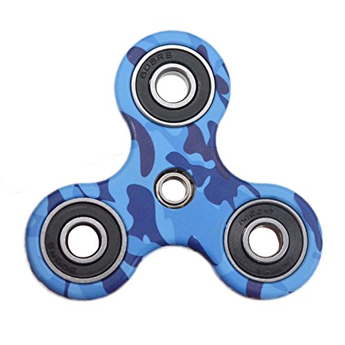 Hand Spinner Toy, Multicolor Camouflage Tri-Spinner Fidget Toy for Stress and Anxiety Relief - EDC Office Toy (B) Hand Spinner Toy, Multicolor Camouflage Tri-Spinner Fidget Toy for Stress and Anxiety Relief - EDC Office Toy (B)