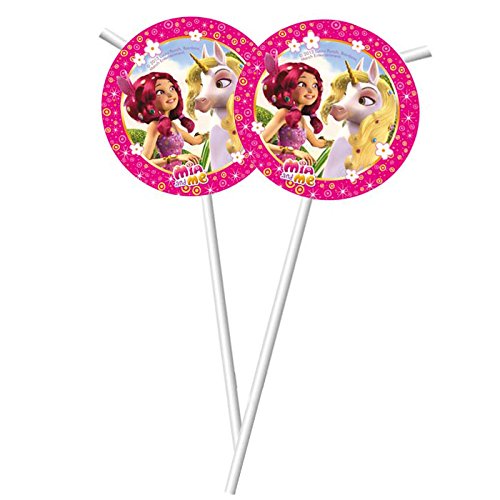 NEU Trinkhalme Mia & Me, 6 Stk.