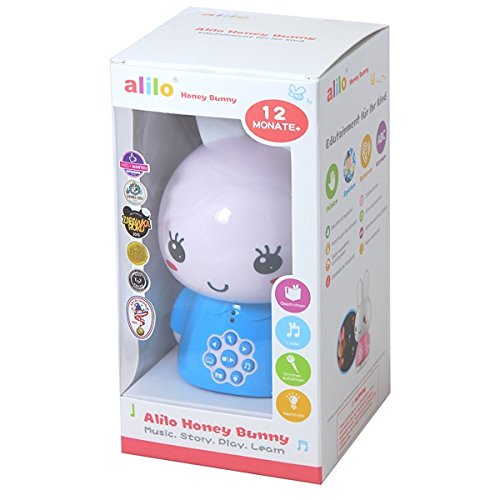 Alilo Honey Bunny Edutainment für Ihr Kind – Mediaplayer – inkl. ausgesuchter Geschichten und Lieder) Babyspielzeug Nachtlicht Einschlafhilfe Storyteller - 9