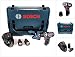 Produktbild Bosch GSR 12V-15 FC Professional FlexiClick Akku Bohrschrauber mit 2 x 2,5 Ah Akkus + Lader in L-Boxx