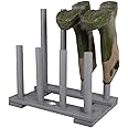 Esschert Design Boot Rack, Gray