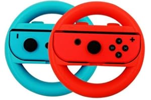 BJ-SHOP Switch Mario Kart Switch Wii Regolatore di Ruote da Corsa Manopole per Design Ergonomico Interruttore Mario Kart