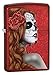 Produktbild Zippo "Day of The Dead Girl Winddicht Feuerzeug - Candy Apple Red