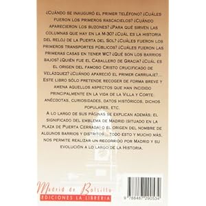Curiosidades y anécdotas de Madrid I
