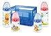 NUK Disney Winnie + First Choice Starter Set with 4 Anti - Colic wide-necked bottles ( 2x 150ml and 2x 300ml ) with silicone teat and bottle box