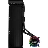 Lian Li Hydro-Shift II LCD-C 360 Siyah Fansız İşlemcı Sıvı Soğutucu (G89.GHS2LCD36B.00)