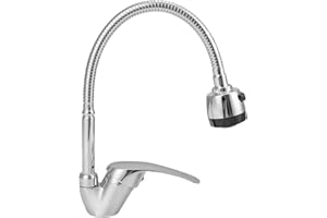 Rubinetto da Cucina 2 modalità ANMECS Miscelatore Monocomando per Lavello Rubinetti da Cucina Acqua Fredda e Calda (AN-6065)