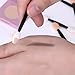 eBoot Disposable Dual Sided Eyeshadow Brush Sponge Tipped Oval Makeup Applicator, 100 Packs