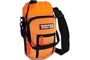 Wild Wolf Outfitters – # 1 Best Water Bottle Holder per 1.814,4 gram bottiglie – Carry, proteggere e isolare il pallone con questo grado militare Carrier W/2 tasche e tracolla imbottita regolabile.