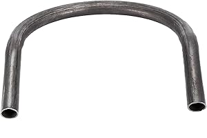 HEADERBS Rear Seat Frame Hoop Loop, Motorbike Seat Loop, 230mm Universal Motorcycle Rear Seat Loop Frame Hoop Mounting Bracket Frame Hoop Mounting Bracket cafe racer hoop