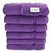 Produktbild SALBAKOS Handtuchkollektion Cambridge 40cm x 80cm - 6er Set in Lila- Handtücher 100% Baumwolle - 700gr/m² Luxusqualität