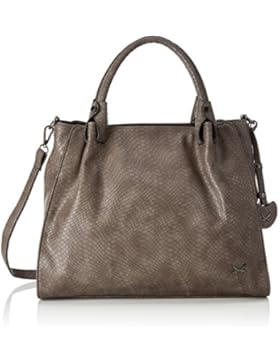 Sansibar Damen Zip Bag Henkeltasche, 17x28x37 cm