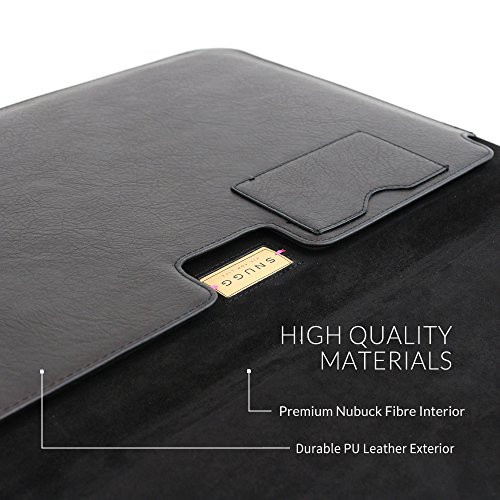 Macbook Pro Touch 15   2016  2017  Sleeve  Tiefstes Schwarz    Snugg - H  lle mit lebenslanger Garantie f  r Macbook Pro Touch 15   2016  2017  15  To