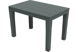 AGP ADVANCED GLOBAL PRODUCTIONS Garden Plastic Table Outdoor Bench Side Snack Food Drinks Coffee Patio Furniture