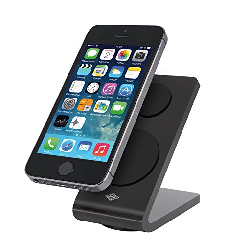 Wedo 6000101 Universal Smartphone Ständer (mit innovativer Haftung) schwarz - 6