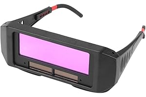 HILITAND Occhiali da sole oscuranti per auto oscuranti di colore nero Occhiali protettivi per saldatori di sicurezza occhiali per saldatore Occhiale per proteggere gli occhi dalle scintille<br/>