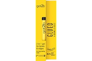‎GOT2B Got2b Augenbrauen-Fixiergel und Babyhairs, Faserbürste, 16 ml