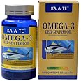 Omega 3 Salmon Oil Fish Oil for Dogs and Cat,Skin and Coat Supplement,- Supports Strong Joint and Glossy Hair,Dog Vitamins and Supplements for All Ages & All Breeds (80 capsules)