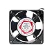 Produktbild Earlyad Lüfterlüfter 220 V Low Noise Axial Ultra Low Noise Cooler Standardgehäuse-Lüfter für Generator-Zubehör Löten Sie den Abluftventilator