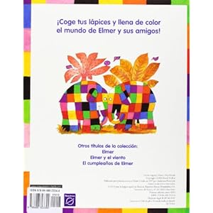 Colorea con Elmer (Elmer. Actividades)