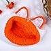 Bei wang Newborn Baby Photography Props Fox Outfit Girl and Boy Handmade Knitted Hat