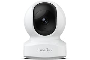 wansview Pet Camera, Dog Camera, 5MP 5Ghz Dual-band WiFi Indoor Cameras with APP, Real-time Motion Alert, 2-Way Audio, Night Vision, Pan/Tilt, TF Card Storage, Q5