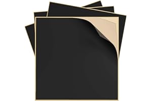 Incycall Teichfolien-Reparatur-Set - 21x21cm HDPE-Butylgummi-Patches - Wasserdicht für DIY, Flüssige Teichfolie & EPDM/HPDE-Foliennähte (4 Stück)