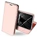 Produktbild OJBKase Xiaomi Mi 8 Hülle, Premium Slim PU Leder Handy Schutzhülle [Standfunktion] Hülle/Cover/Brieftasche/Ledertasche Bookstyle Tasche Lederhülle Handyhülle für Xiaomi Mi 8 (Roségold)