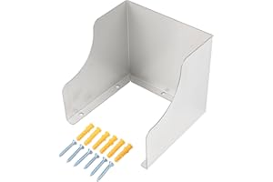 FACULX Copertura antipioggia per campanello, copertura antipioggia per videocitofono, impermeabile, paraspruzzi, coperture per presa di protezione interruttori esterni (125 mm)