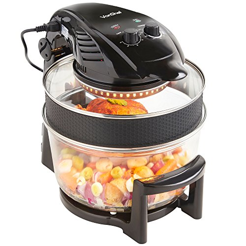 VonShef Halogen Oven Air Fryer with Hinged Lid 12L inludes Full