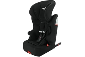 Siège auto isofix RACER groupe 1/2/3 (9-36kg) - protection latérale - fabriqué en France - (NOIR)