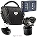 Produktbild KIT MANTONA VARIO DUO schwarz Kameratasche mit separatem Objektivköcher + PATONA PREMIUM Akku für Olympus BLS-5 BLS-50 (echte 1100mAh!!) für Olympus PEN E-PL2 E-PL3 E-PL5 E-PL6 E-PL7 E-PL8 E-P3 E-PM1 E-PM2