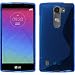 Produktbild PhoneNatic Case für LG Spirit Hülle Silikon blau S-Style + 2 Schutzfolien