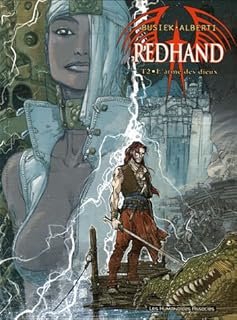 jaquette livre Redhand, Tome 2 : L'arme des dieux