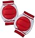 Playshoes Unisex Baby Knee Pad Crawling Safety Protector Leg Warmers, Red (White/Red), One Size
