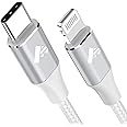 Aioneus Câble USB C vers Lightning 2M [Certifié MFi] Câble USB C iPhone Chargeur Rapide Power Delivery Fil Lightning USB C po