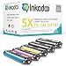 Produktbild 5X Inkadoo Toner kompatibel für Brother MFC-9332 CDW, MFC-9142 CDN, HL-3142 CW, DCP-9022 CDW ersetzt TN-242, TN-246 - Schwarz, Cyan, Magenta, Gelb - 2X 2.500 Seiten & 3X 2.200 Seiten