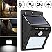 Price comparison product image Solar Lights Garden,Super Bright Motion Sensor Light, Baokee® 6 LED Outdoor Wall Lights, Waterproof Security Ligh For Garden, Patio, Deck, Yard, Driveway