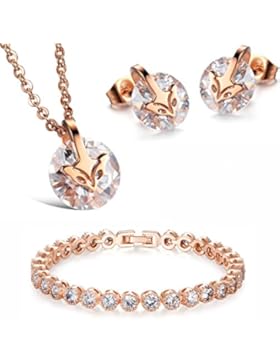 Kim Johanson Edelstahl Damen Schmuckset