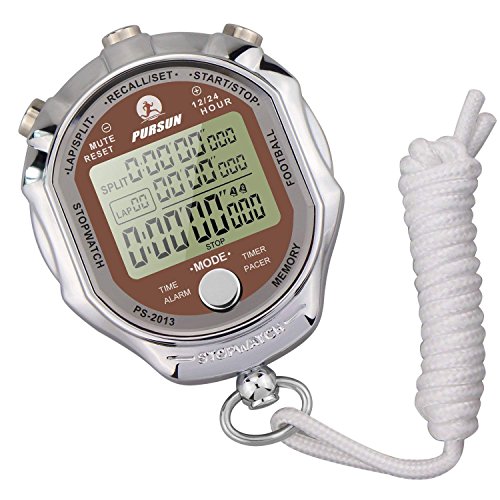 LAOPAO Stopwatch,Digital Display 1/1000 seconds Precision Electronic DigitalTimer waterproof Outdoor