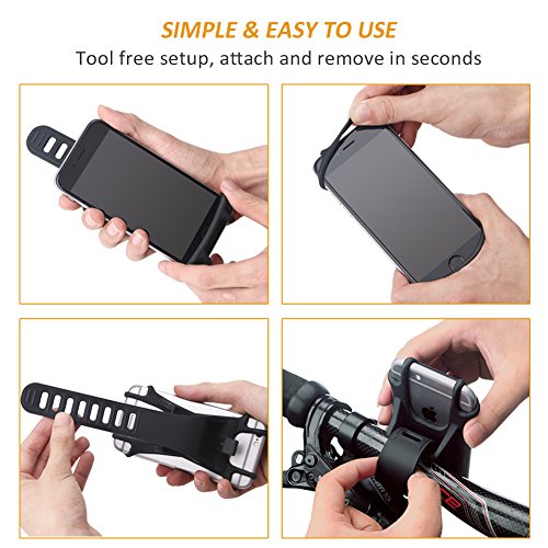 Soporte del Tel fono M vil para Bicicletas y Motos Universal Ultra Estable con una sujeci n perfecta--Fnova reviews Soporte del Tel fono M vil para Bicicletas y Motos Universal Ultra Estable con una sujeci n perfecta--Fnova