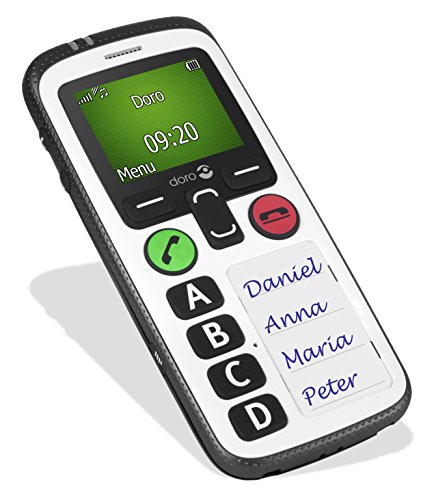 NRS Healthcare Doro Secure 580 SIM-Free 3G Simplified Mobile Phone for Elderly People with GPS Localisation, SOS Button… - Image 9