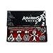 Produktbild UII 10pcs Assassin's Creed Ursprung Black Flag Ring Revolution Halskette Rittersplitter, Assassin's Creed Schlüsselbund, Legierung und Schmuck