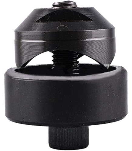 Lochstanzer 15 Mm Aus Metall Mit Fester Skala – Präzises Lochen Für Papier, Karton, Leder & Dünne Bleche (orange)