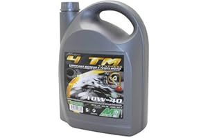 MINERVA OIL HUILE MOTEUR 4 TEMPS MINERVA MAXISCOOTER-MOTO 4TM SYNTHESE 10W40 (5L) (100% MADE IN FRANCE)