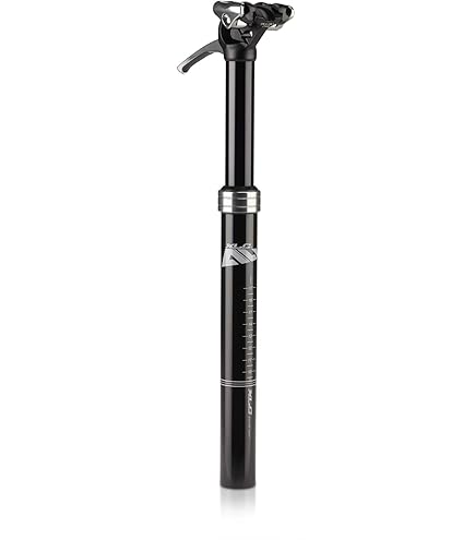 Funien Telescopische zadelpen voor fiets, 30,9/31,6 mm, in hoogte verstelbaar, van aluminiumlegering, fietszadelpen voor hydraulische fiets, accessoires voor fietsen
